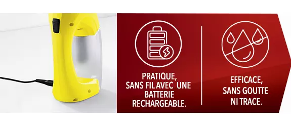 CARGLASS vous offre le lave vitres KARCHER WV1 - Le Mag