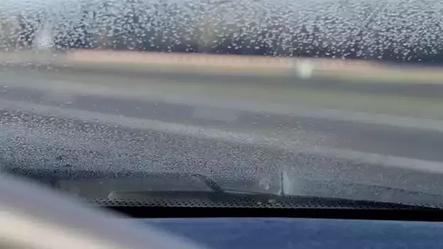 Bouton Lumineux Pour Activer La Climatisation à Deux Zones Et Le Dégivrage  Du Pare-brise Dans La Voiture