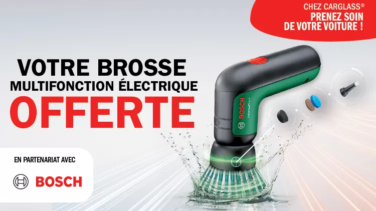 Carglass®  Votre brosse électrique Bosch OFFERTE