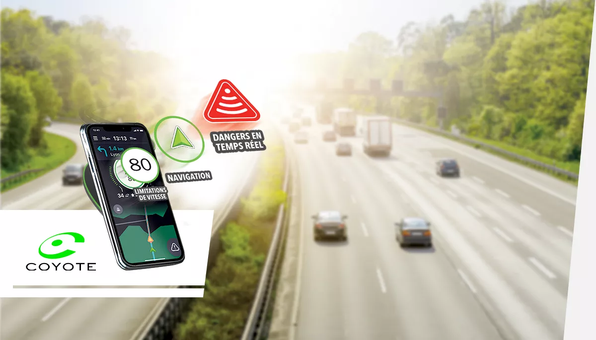 1  an d'abonnement à l'application coyote offert