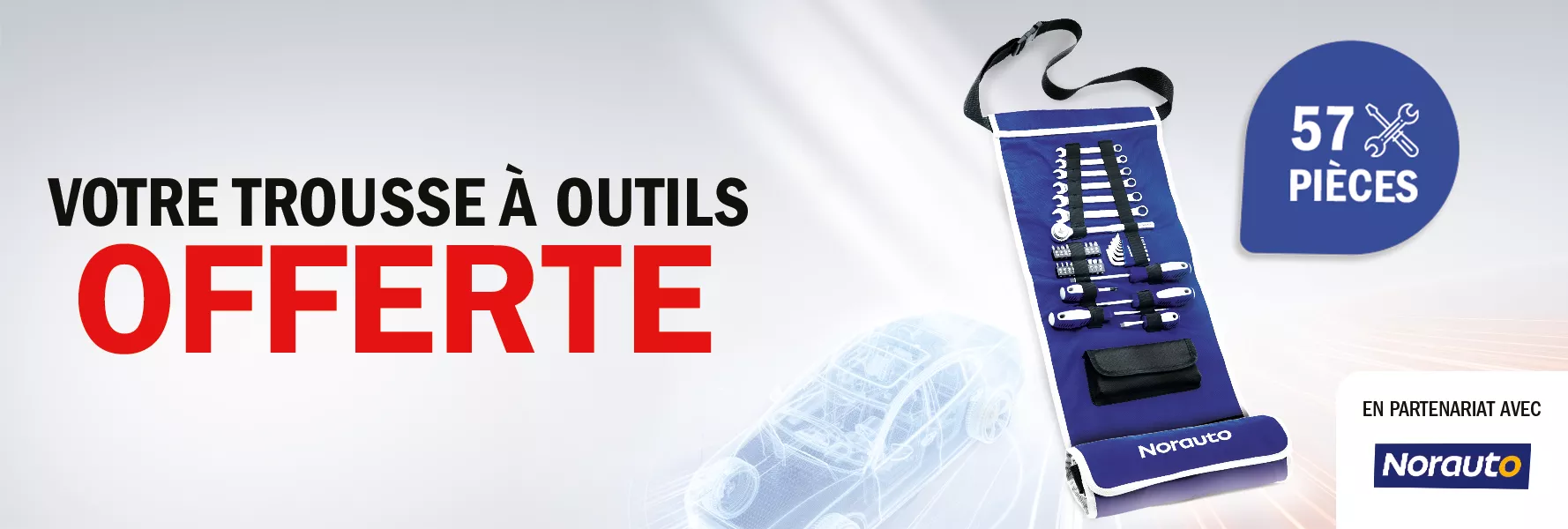 promo trousse a outils Norauto