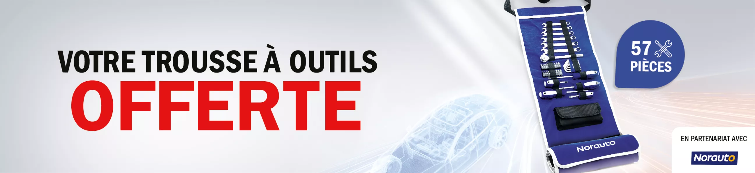 promo trousse a outils Norauto