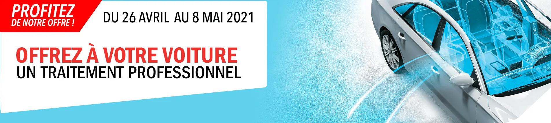 bannière promo -20% désinfection