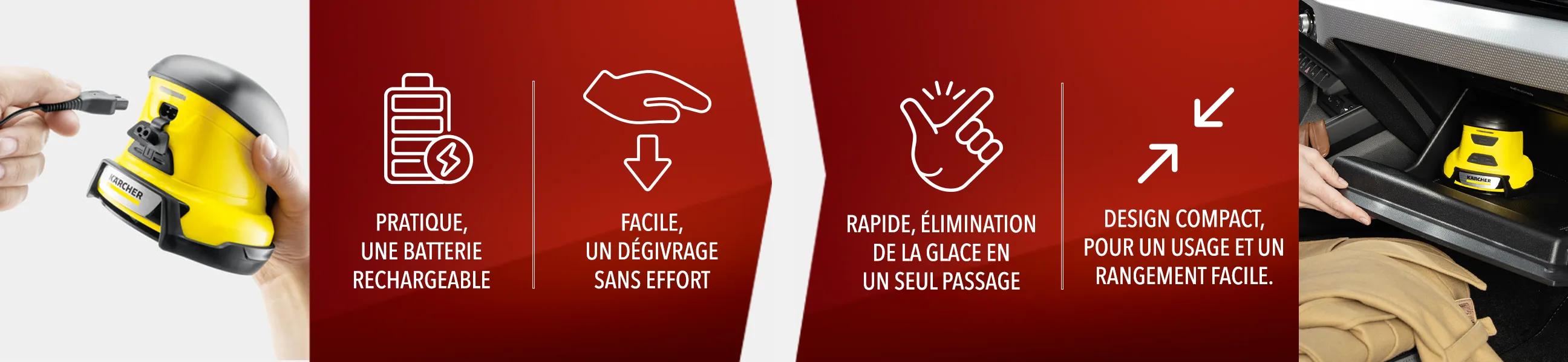 promo single avantages dégivreur karcher