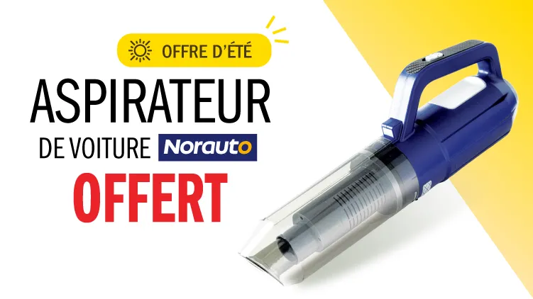 Promo - Votre aspirateur norauto offert