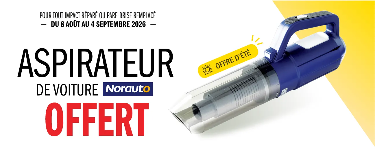 Promo - Votre aspirateur norauto offert